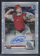 2020 Bowman Chrome - Prospect Auto Pedro Pages #CPA-PP Refractor /499 