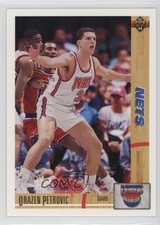 1991-92 Upper Deck Drazen Petrovic #315 HOF 1m24