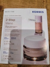 Korres Meno-Reverse Volumizing Serum-In-Moisturiser & Age Spot Concentrate BNIB