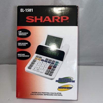 NEW Sharp EL-1197PI|I Electronic Printing Calculator Heavy Duty Ribbon Printer
