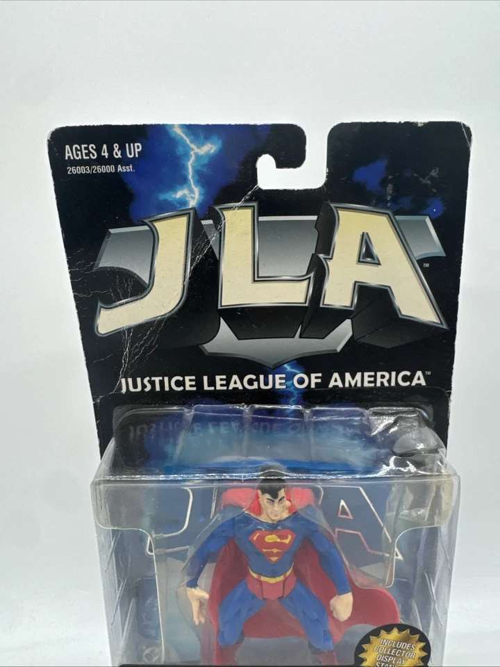 FIGURA DE ACCIÓN HASBRO JLA LIGA DE LA JUSTICIA DE AMÉRICA DE COLECCIÓN SUPERMAN DC 1998 a186 Foto 3 de 4