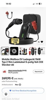 mobile wallbox 11 kw