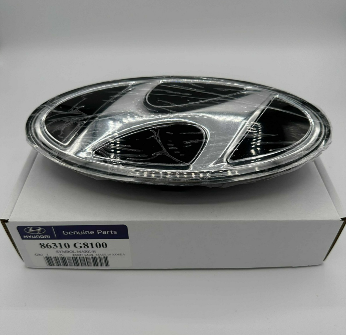 OEM 86310 G8100 Front Grille Logo Emblem Badge for Hyundai Sonata