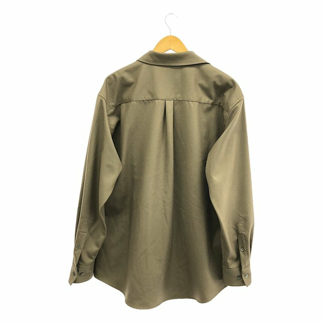 STEIN 2024AW OVERSIZED SKIPPER SHIRT OVERSIZE M DARK BEIGE STEIN 2024AW OVERSIZED SKIPPER SHIRT OVERSIZE M DARK BEIGE