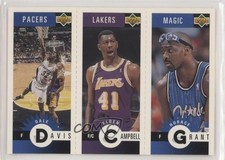 1996-97 Collector's Choice Mini-Cards Dale Davis Elden Campbell Horace Grant d5h
