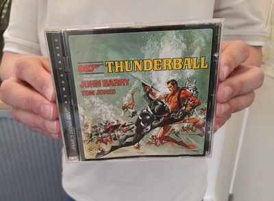 James Bond Thunderball John Barry Bonus Soundtrack CD Sean Connery MINT 