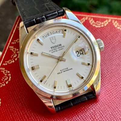 1970 Tudor Prince Jumbo Date + Day Ref. 7017/0 38mm Stainless Steel - Serviced