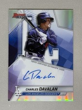 2025 Bowman’s Best Charles Davalan Refractor Auto Best Of 2025 B25-CDAV Dodgers