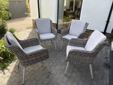 Signature Weave Rattan Chairs Set Of 4