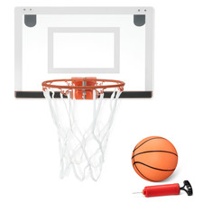 Retailer Basics Mini Indoor Basketball Hoop Over The Door Backboard And Rim 18 X