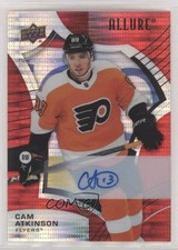 2021-22 Upper Deck Allure Red Rainbow Auto Cam Atkinson #56 Auto 7i2
