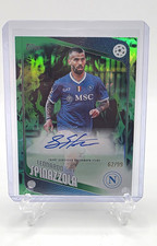 Topps 202526 Uefa Club Competitions Spinazzola Napoli Ba-ls Auto Green 6299 Topps 202526 Uefa Club Competitions Spinazzola Napoli Ba-ls Auto Green 6299