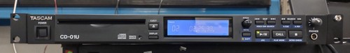 Tascam CD-01U Professional Rackmount CD Player w/Remote & Power Cord | C459DS - Picture 2 of 17
