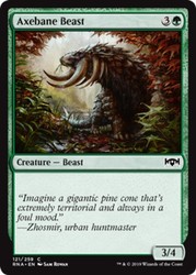 Axebane Beast 121/259 Ravnica Allegiance Common Magic: The Gathering