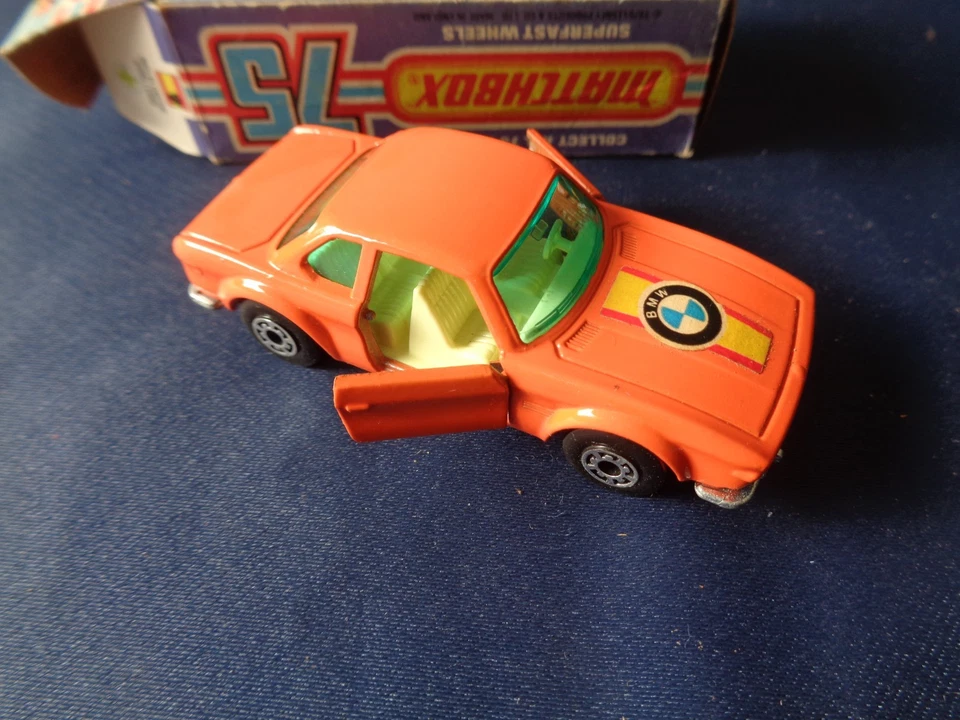 MATCHBOX COLLECT ALL 75 MODELS  SUPERFAST LESNEY BMW 30 CSL NUMERO 45 - Immagine 4 di 4