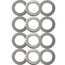 4 Sets NTA1220 2TRA Thrust Needle Roller Bearings with Two Washers ID 3/4", od