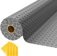 8x25 FT Garage Floor Mat, 2.8mm Thickened PVC Flooring Roll for Under Car, 200 S