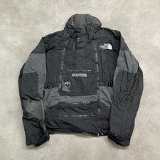 The North Face Steep Tech Jacket Mens Small Expedition Windbreaker, Black