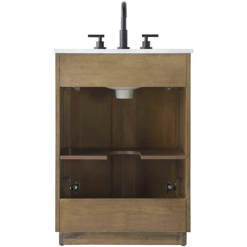 Elegant Lighting VF29024HO Chase 24 X 34 inch Hazel Oak Bathroom Vanity Cabinet - Picture 11 of 11