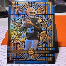 2025 Panini Mosaic Stained Glass Shedeur Sanders Jumbo (RC) #7 Prizm