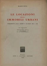 Le locazioni degli immobili urbani - Mario Duni (Dott. A Giuffrè Editore)