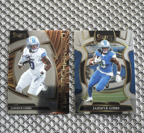 Jahmyr Gibbs #14 2025 Panini Select Turbocharged card