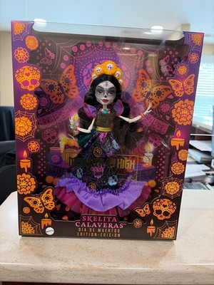 Monster High Howliday Dia De Muertos Skelita Calaveras Doll