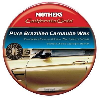 MOTHERS 05550 California Gold Pure Brazilian Carnauba Wax for Car Detailing 12oz