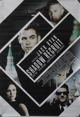 DX015- KINOPLAKAT - JACK RYAN Shadow Recruit Chris Pine/Kevin Costner/Keira Knig