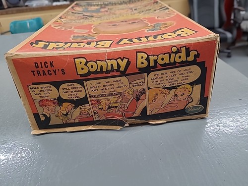 Vintage Bonnie Braids Doll Dick Tracy 1951 Original Box - Picture 14 of 14