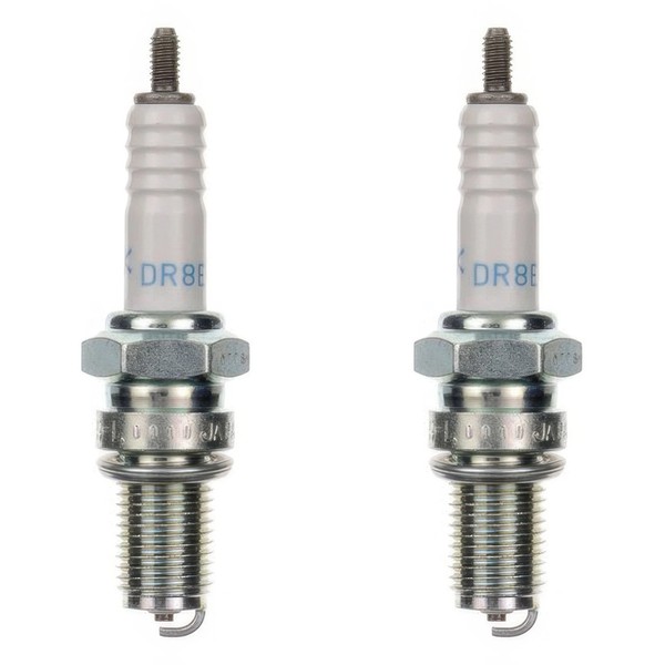 Ngk ZüNdkerze DR8ES-L 2923 2Er Set (FüR: Honda Cb 250 T Twin CB250T 77-78 )-image