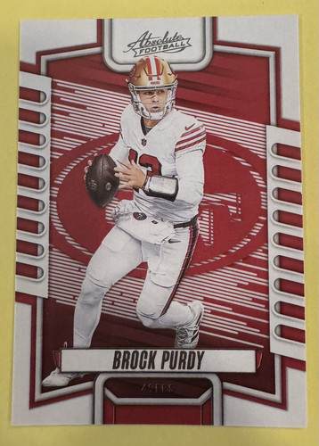 2023 Panini Absolute Football Card Brock Purdy #18 - San Francisco 49ers - Bild 1 von 2