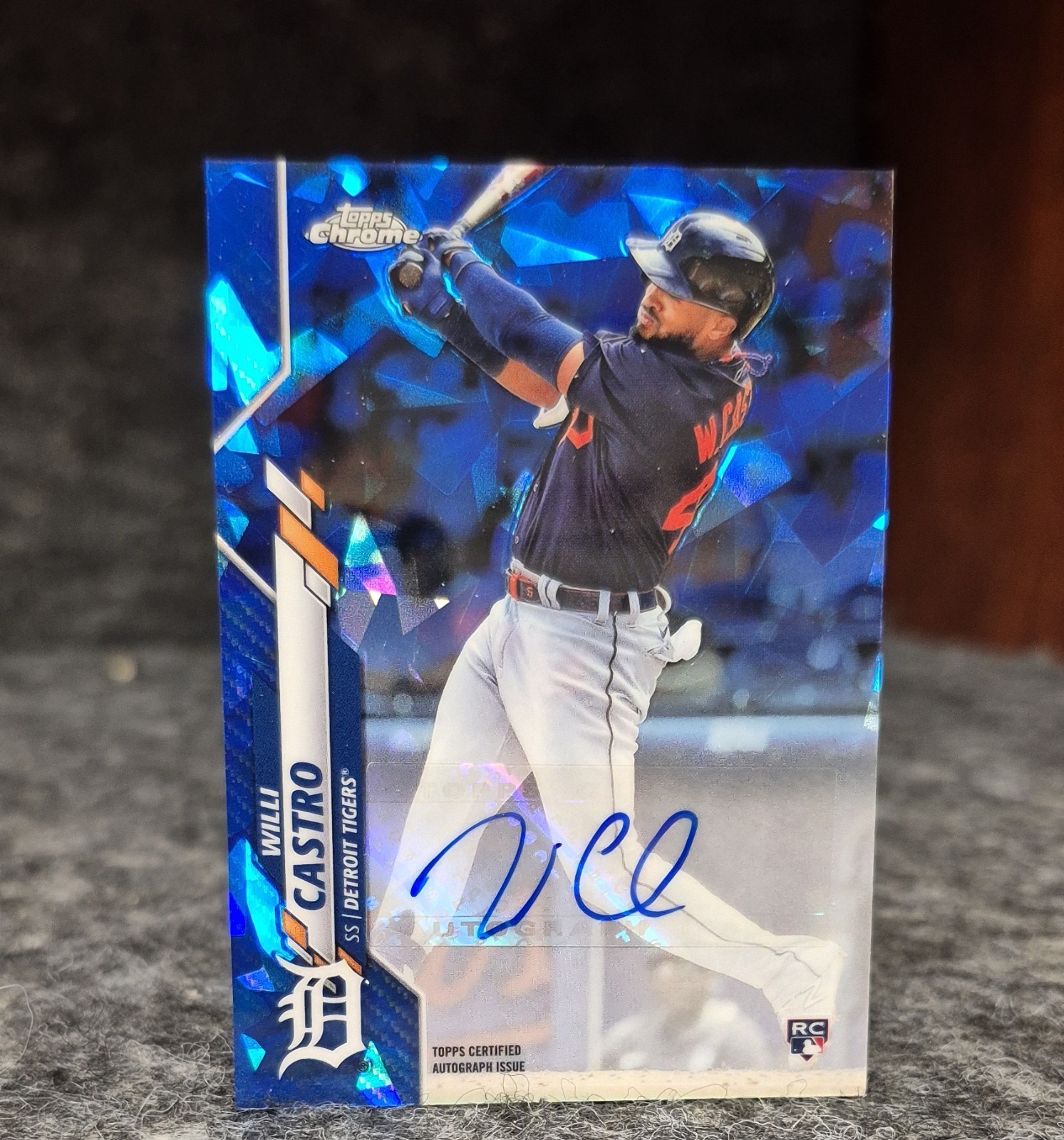 2020 Topps Chrome Update Series Sapphire Edition - Autographs Willi Castro...