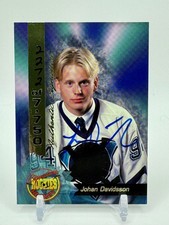 1994-95 Signature Rookies #57 Johan Davidsson Authentic Signatures #/7750