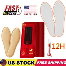 12Hours Heated Insoles Winter Warmer Self-Heating Breathable Foot Patch