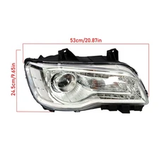 LABLT Right Side Headlight Halogen For 2018-2022 Chrysler 300/ 2023 Chrysler 300