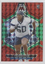 2024 Panini Mosaic Rookies Choice Red & Green Prizm Tyler Guyton #329 1oa8