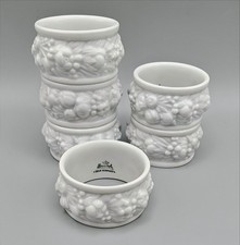 Rosenthal Maria white 6 x napkin ring napkin holder napkin rings rings large