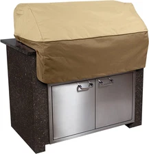Classic Accessories Veranda Water-Resistant 45 Inch Island BBQ Grill Top Cover