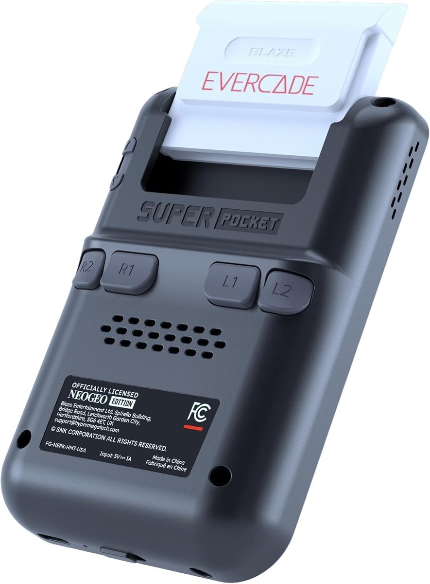 BRAND NEW Evercade NEOGEO Super Pocket Limited Edition Arcade