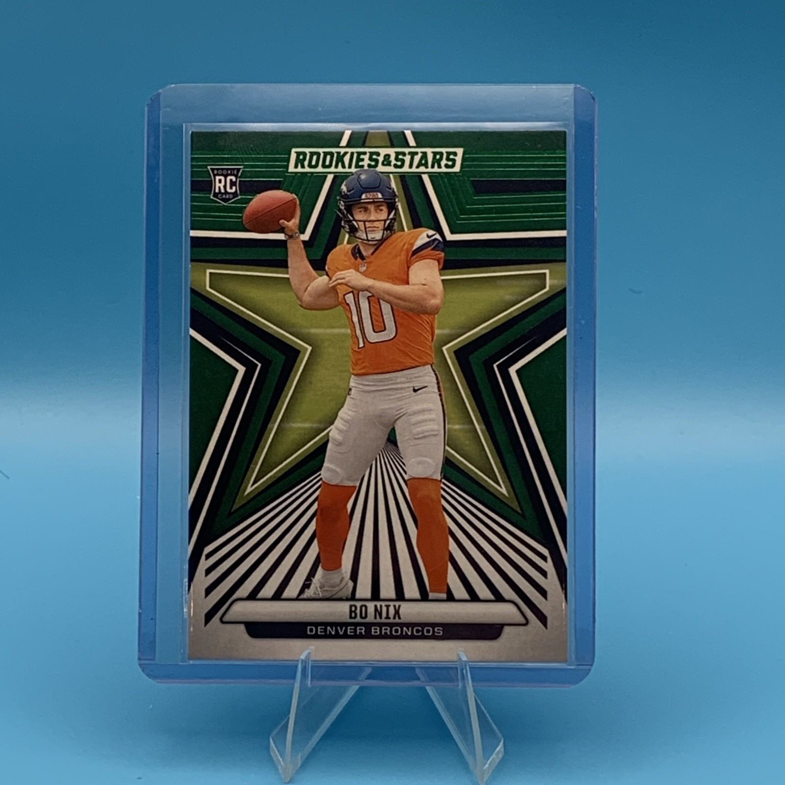 2024 Panini Rookies & Stars - Rookies Bo Nix #108 Green (RC)