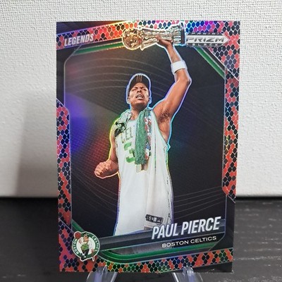 2024-25 Panini Prizm Black - Legends Paul Pierce #258 Snake Skin Prizm