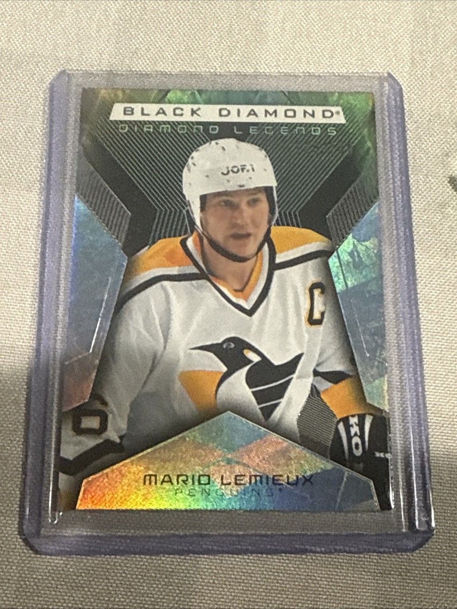 Mario Lemieux /249 Black Diamond Legends Penguins SP Rare Upper Deck