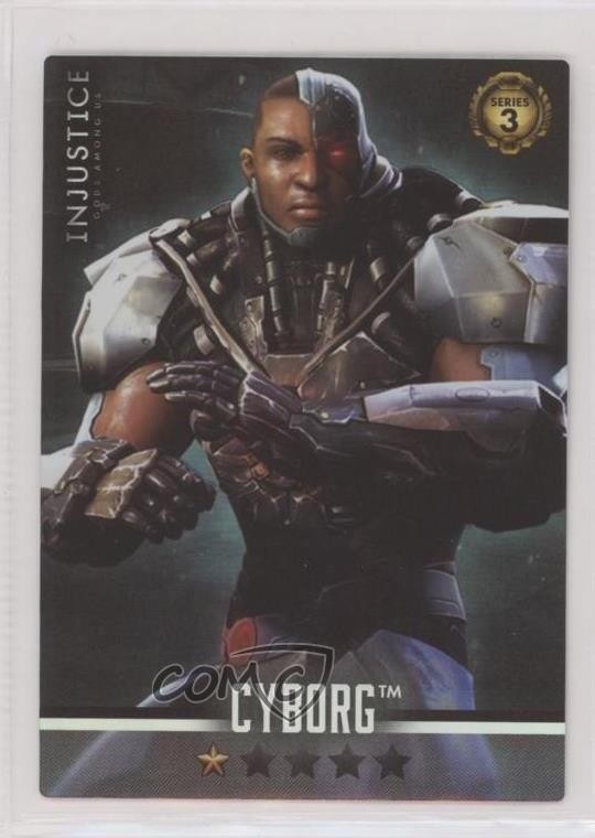 2019 Raw Thrills DC Injustice: Gods Among Us Series 3 Cyborg #002 05v0