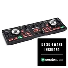 DJ2GO2 Touch Compact DJ Controller with 2 Decks, Mixer, Audio Interface