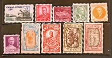 BACK OF BOOK - LOT#M 5533,   VARIOUS  FOREIGN STAMPS    -  SEE PHOTOS