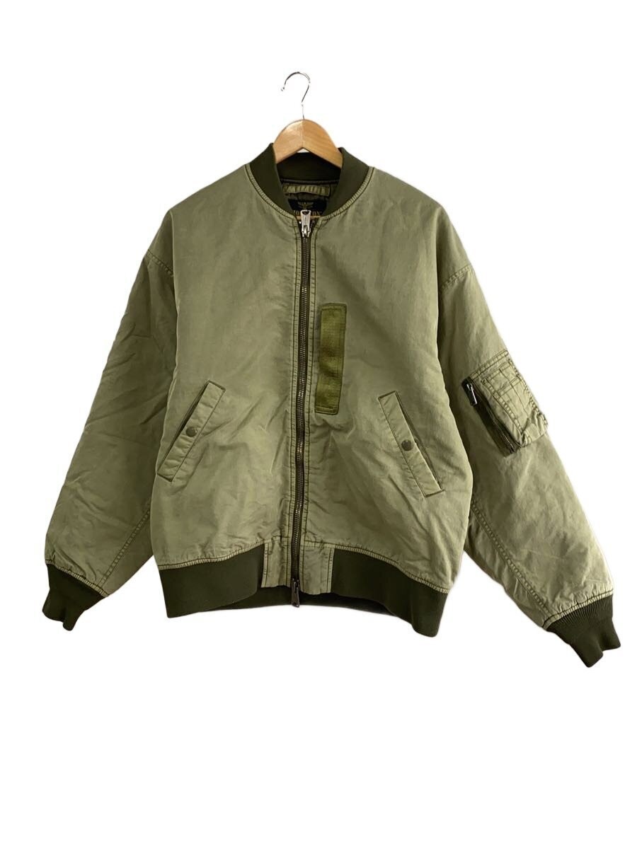 Houston Left Sleeve Small Stain/Flight Jacket/L/Nylon/Khk/Plain/51505// 3390