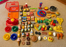 Pretend Play Food  Dishes for Kitchens Preschool Daycare Toy Lot