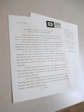 CBS TV show promo press 1954 bio papers (2) Mel ALLEN lawyer sports announcer