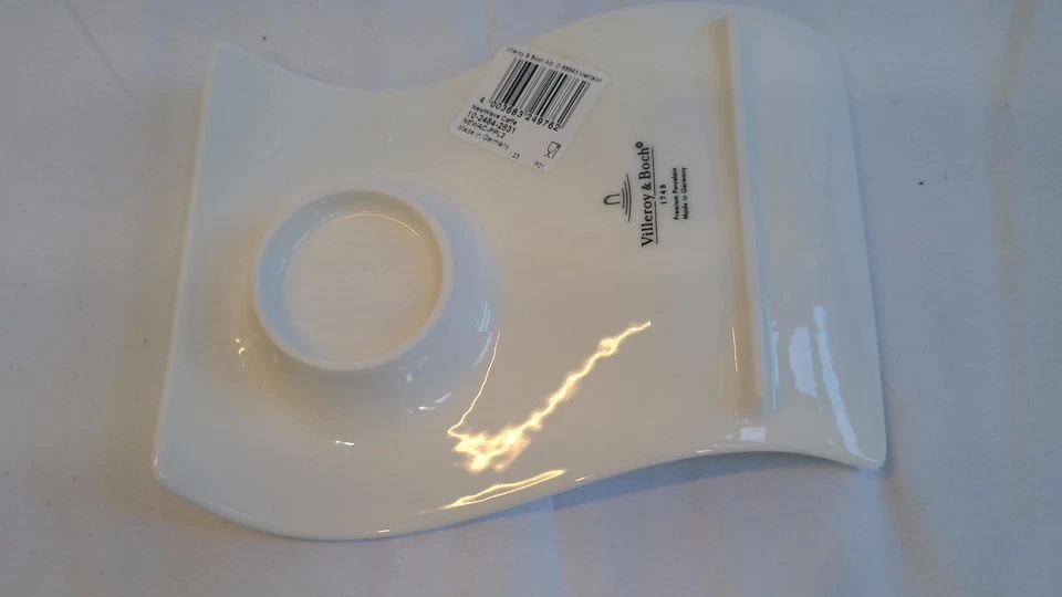 Villeroy & Boch Newwave Taza Juego Lavavajillas Seguro Blanco Premium Porcelana - Imagen 4 de 4